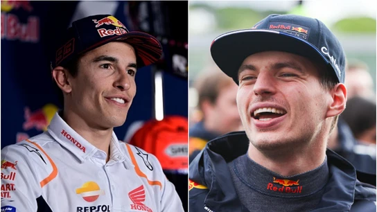 Marc Márquez y Max Verstappen Marc Márquez y Max Verstappen