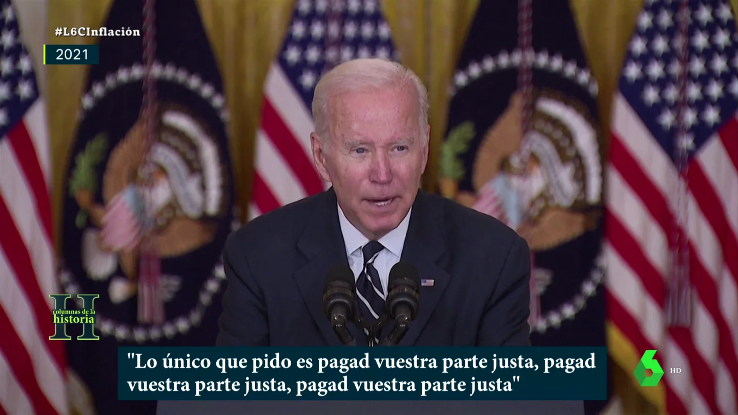 La sorprendente coincidencia entre el discurso de Joe Biden y Yolanda Díaz La sorprendente coincidencia entre el discurso de Joe Biden y Yolanda Díaz