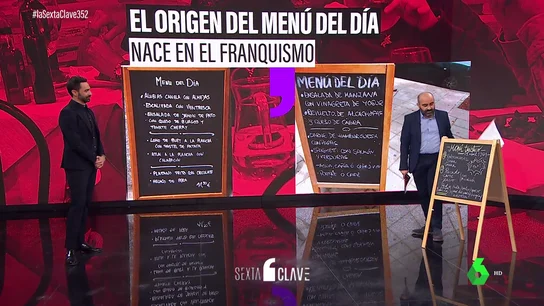 El origen franquista del menú del día: la iniciativa de Fraga para fomentar el turismo El origen franquista del menú del día: la iniciativa de Fraga para fomentar el turismo