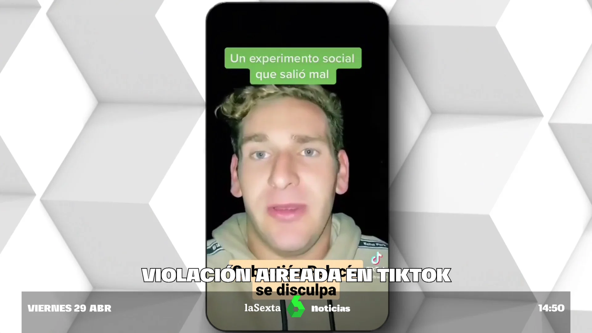 El joven que subió un vídeo a Tik Tok confesando un abuso sexual: "No ha sido real, todo ha sido parte de mi imaginación" 