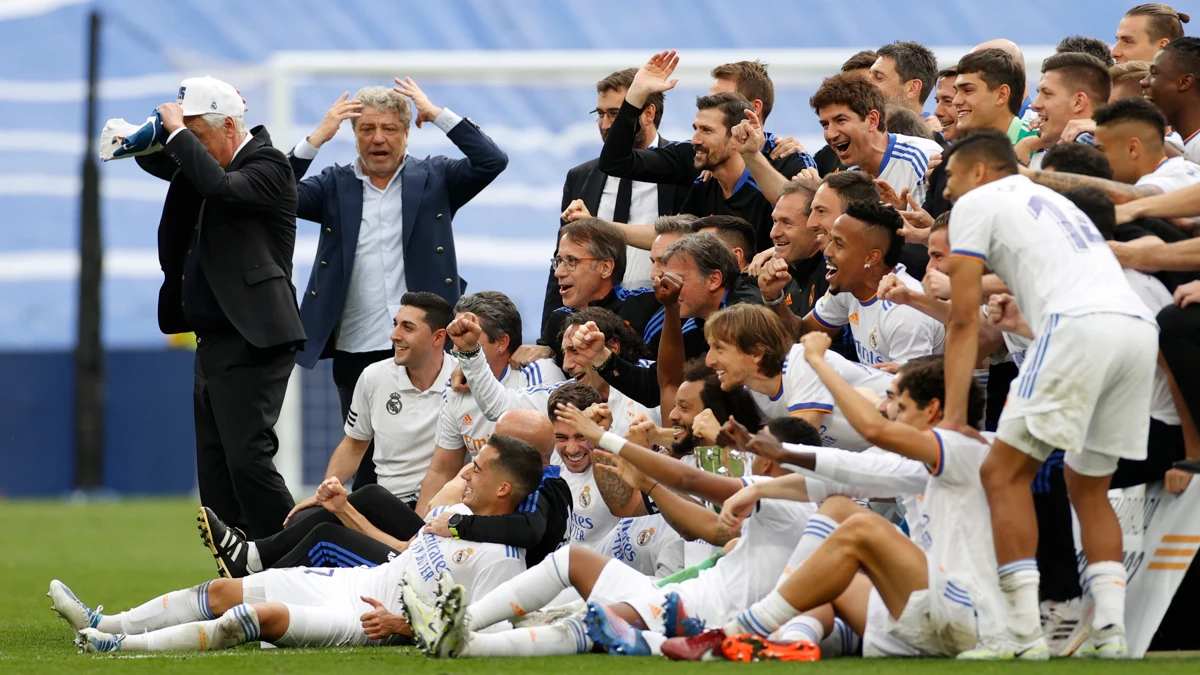 El Real Madrid, campeón de LaLiga 2021-22