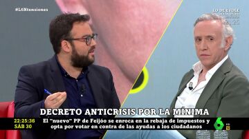 El irónico balance de Monrosi sobre el 'nuevo' PP de Feijóo: "Ha ido cortando cabezas en Madrid por el escándalo de las mascarillas"