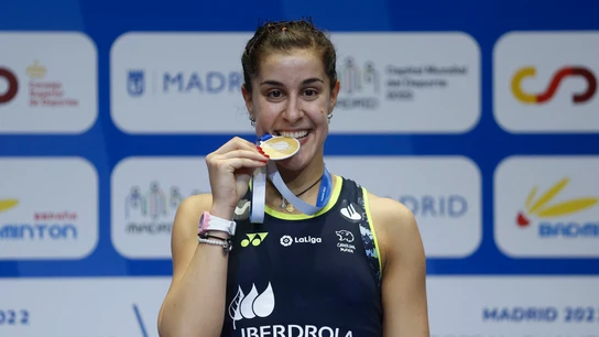 Carolina Marín, campeona de Europa Carolina Marín, campeona de Europa