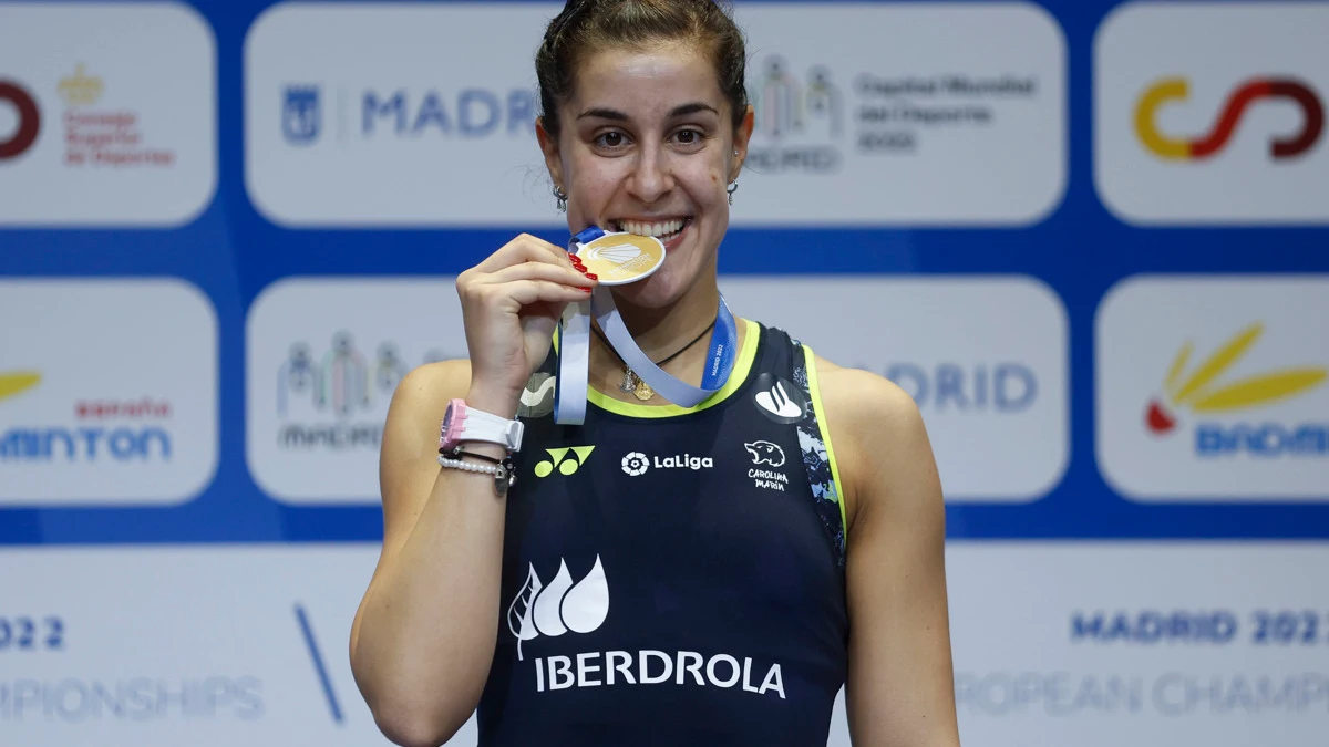 Carolina Marín, campeona de Europa