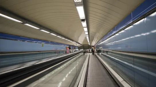 Una estación del Metro de Madrid Una estación del Metro de Madrid