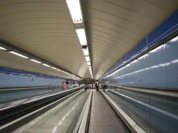 Una estación del Metro de Madrid