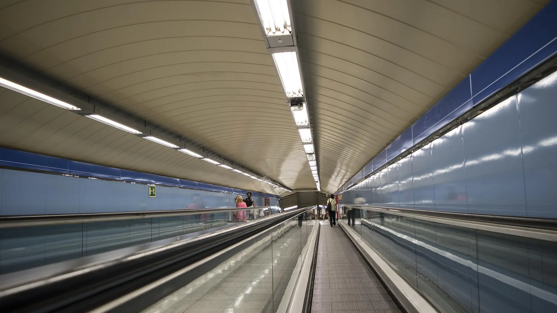 Una estación del Metro de Madrid