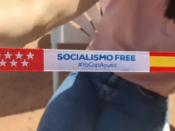 &quot;Socialismo free&quot;: el eslogan de Ayuso para hacerse con la presidencia del PP de Madrid