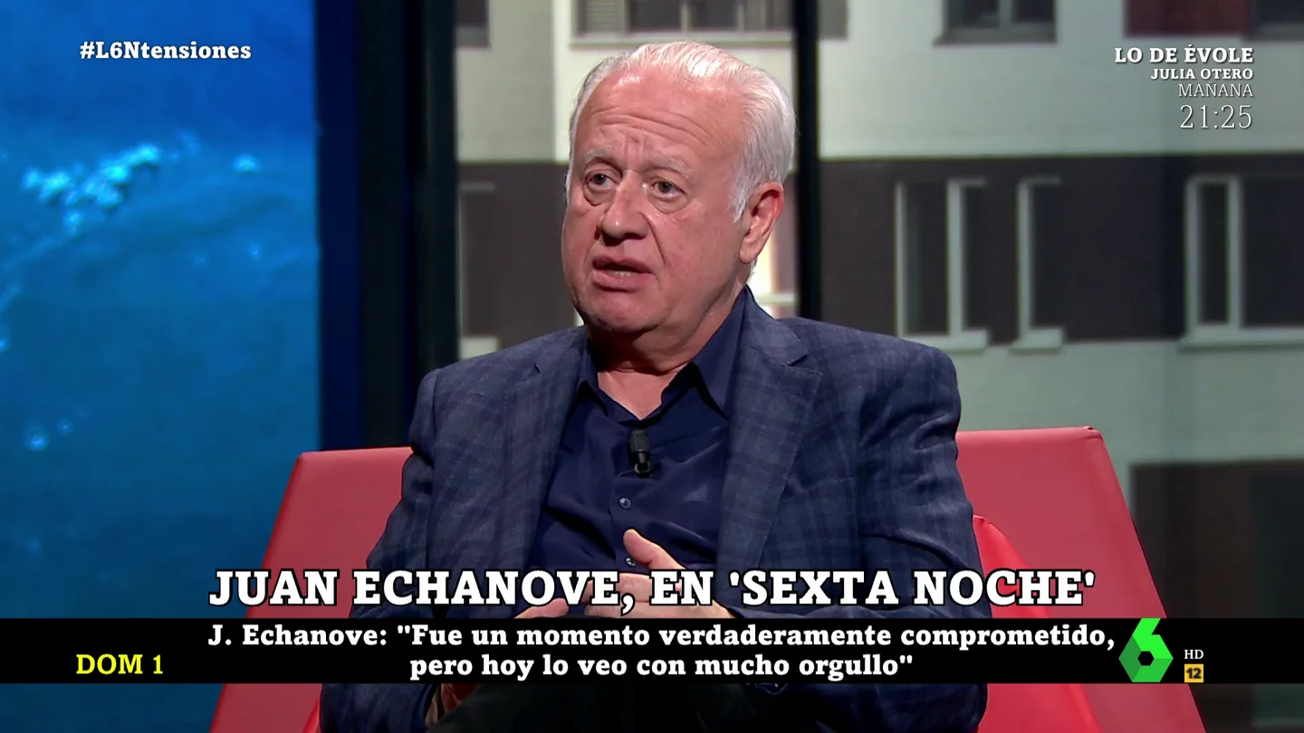 Juan Echanove, sobre la actuación del Gobierno en la guerra en Ucrania: "Se están haciendo las cosas que se tienen que hacer" Juan Echanove, sobre la actuación del Gobierno en la guerra en Ucrania: "Se están haciendo las cosas que se tienen que hacer"