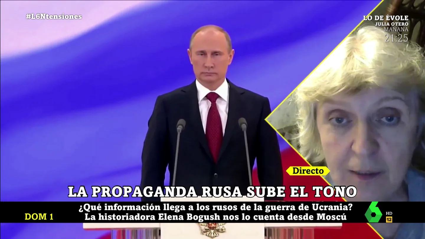 La historiadora rusa Elena Bogush alerta de la peligrosa diferencia entre la tensión entre Rusia y Occidente en la Guerra Fría y ahora La historiadora rusa Elena Bogush alerta de la peligrosa diferencia entre la tensión entre Rusia y Occidente en la Guerra Fría y ahora