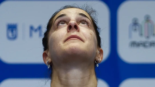 Carolina Marín, emocionada Carolina Marín, emocionada