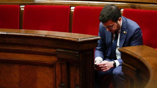 El president de la Generalitat, Pere Aragonès. El president de la Generalitat, Pere Aragonès.