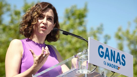 Imagen de archivo de Isabel Díaz Ayuso, presidenta de la Comunidad de Madrid. Encuestas Madrid: Ayuso afianza su ventaja/EFE/Luca Piergiovanni