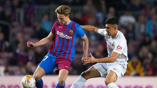 Frenkie de Jong contra el Mallorca Frenkie de Jong contra el Mallorca
