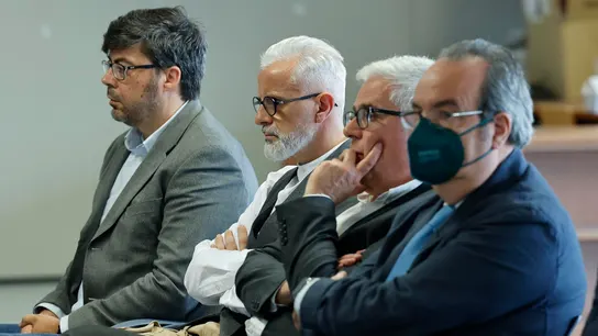 Marcos Benavent, en la Audiencia de Valencia Marcos Benavent, en la Audiencia de Valencia