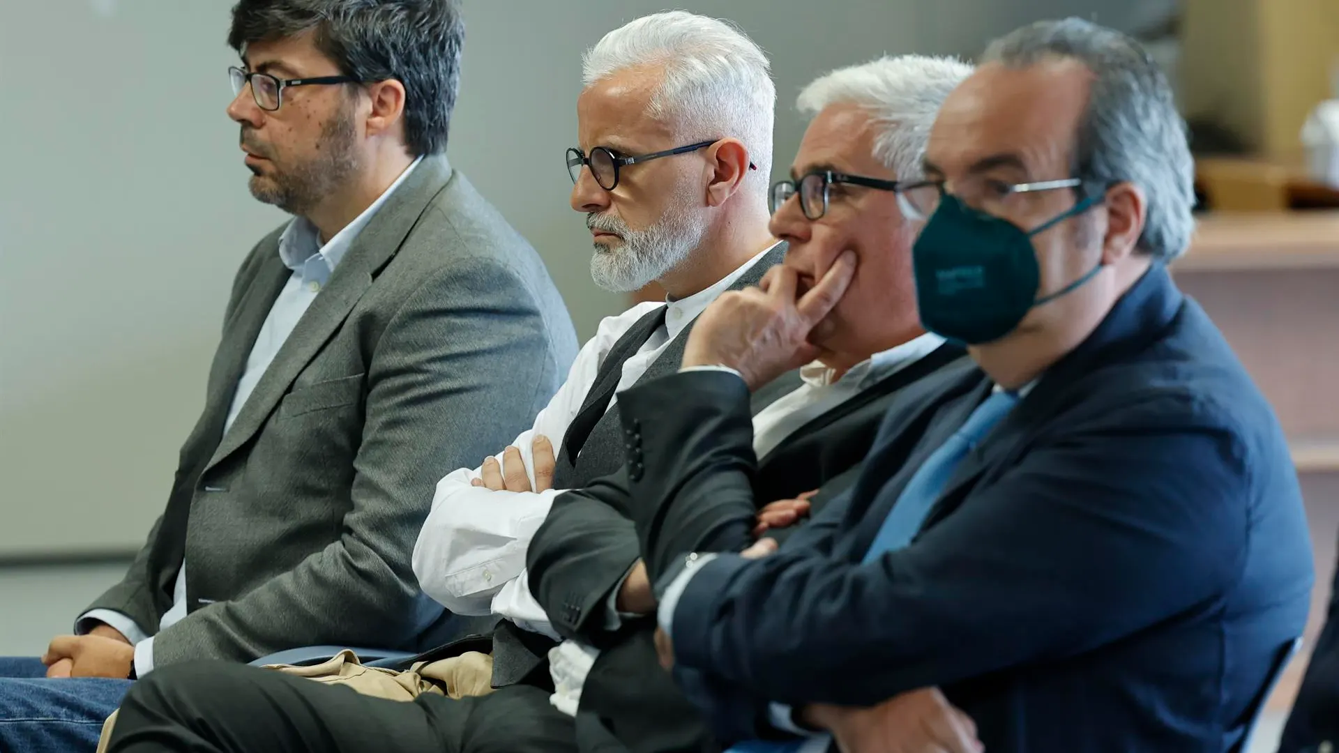 Marcos Benavent, en la Audiencia de Valencia