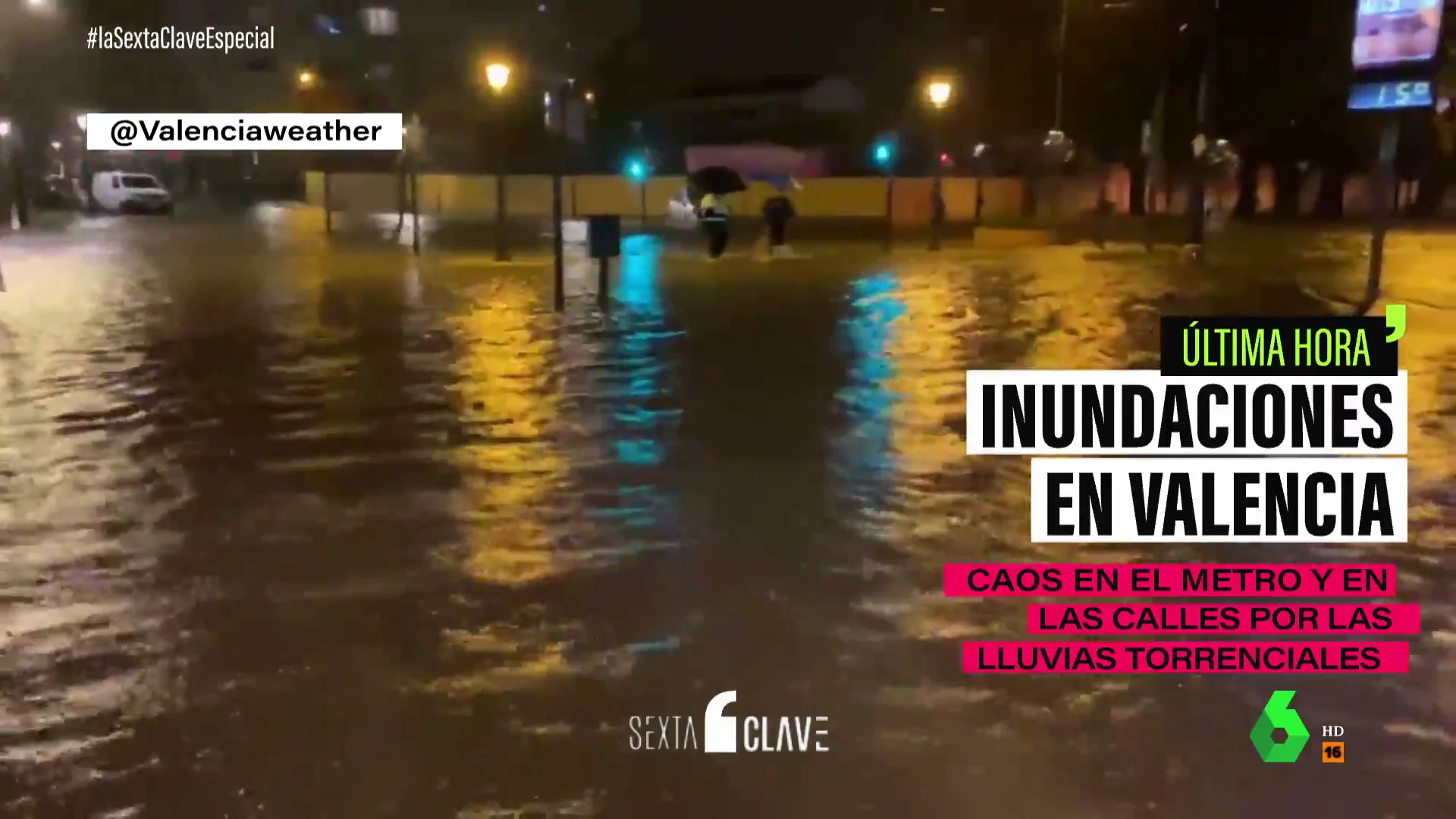 Tormenta en Valencia