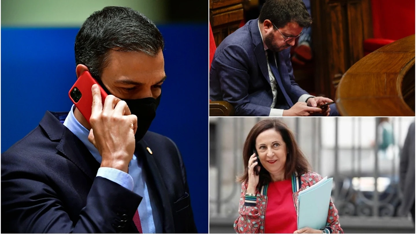 Espionaje con Pegasus a numerosos presidentes y altos cargos de España y Europa Espionaje con Pegasus a numerosos presidentes y altos cargos de España y Europa