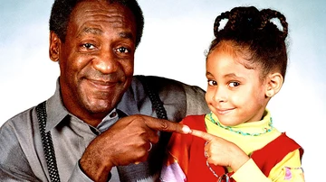 Bill Cosby y Raven Symone en la época de la serie.
