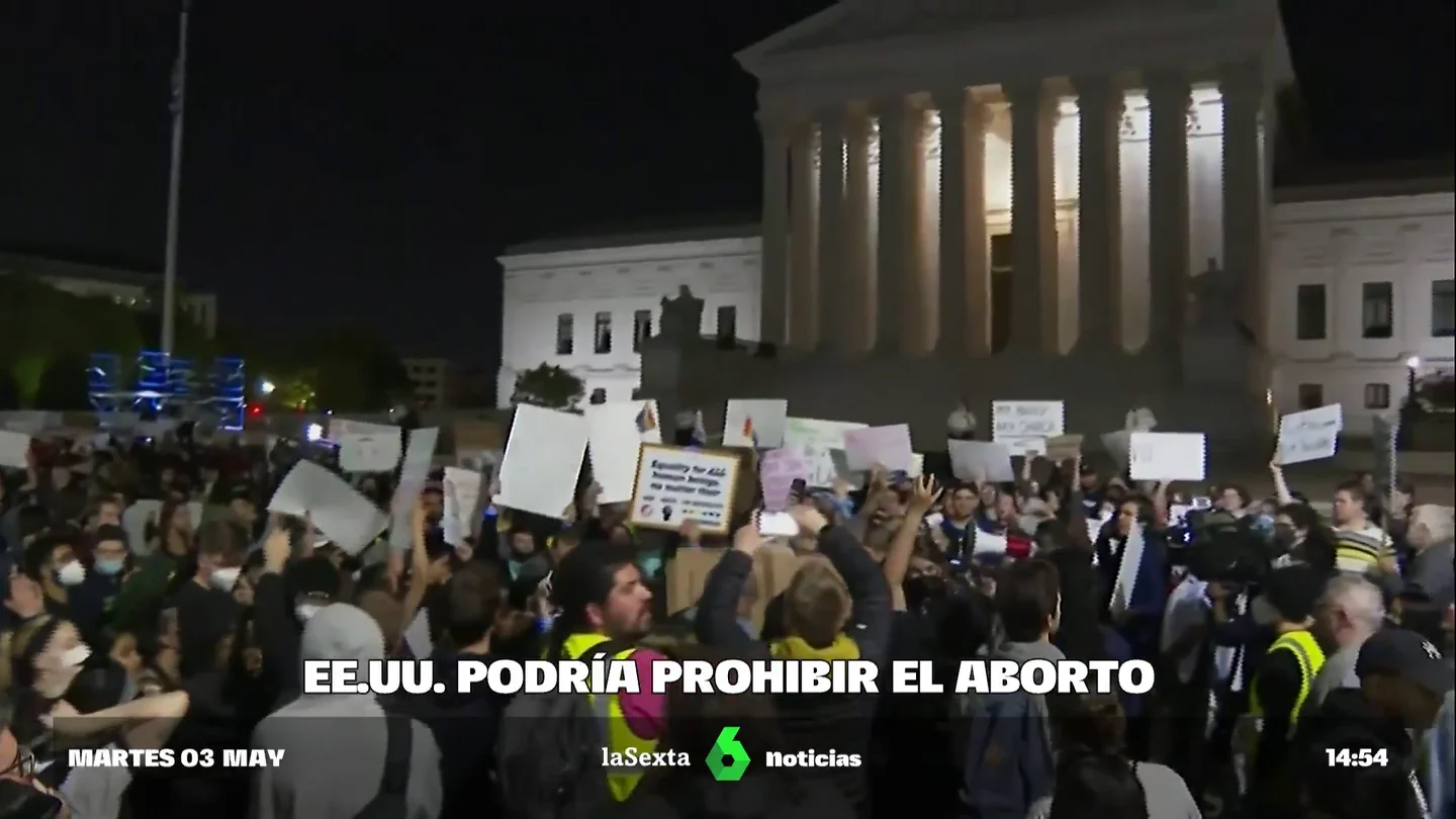 El Tribunal Supremo de EEUU estaría preparándose para ilegalizar el aborto, según un borrador filtrado Lo publica el medio 'Politico'