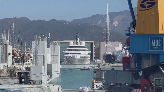 Italia confisca un supuesto yate de Putin valorado en 650 millones de euros