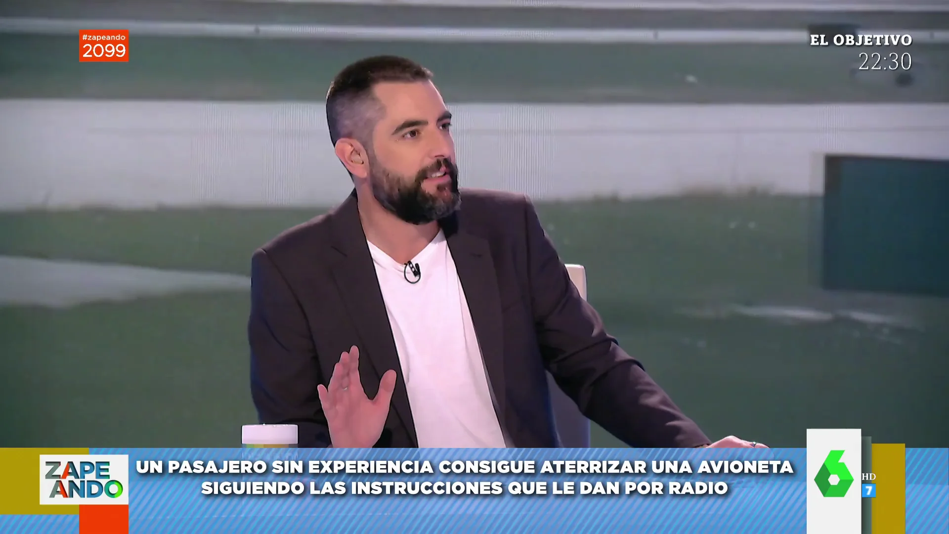 La reacción de Dani Mateo cuando Cristina Pedroche desvela que Jesulín de Ubrique solo tiene un huevo porque "se lo pilló un toro"