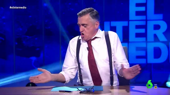 El baile de un Wyoming 'desatado' con el que desea suerte a Chanel en Eurovisión: "El brillo en mis viejas pupilas es ilusión" El baile de un Wyoming 'desatado' con el que desea suerte a Chanel en Eurovisión: "El brillo en mis viejas pupilas es ilusión"