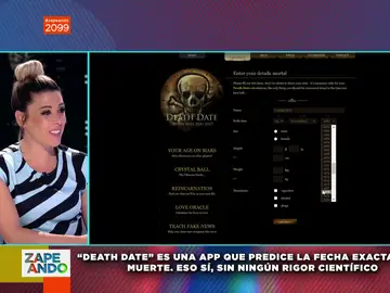Valeria Ros se somete a Death date, la app que &#39;predice&#39; la fecha de su muerte: así reacciona al conocer el resultado