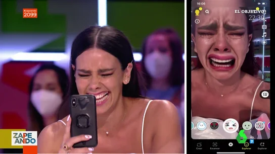 Cristina Pedroche, Lorena Castell, Valeria Ros, Dani Mateo y Marta Torné prueban el filtro viral de Tik Tok que te hará llorar y reír a la vez Cristina Pedroche, Lorena Castell, Valeria Ros, Dani Mateo y Marta Torné prueban el filtro viral de Tik Tok que te hará llorar y reír a la vez