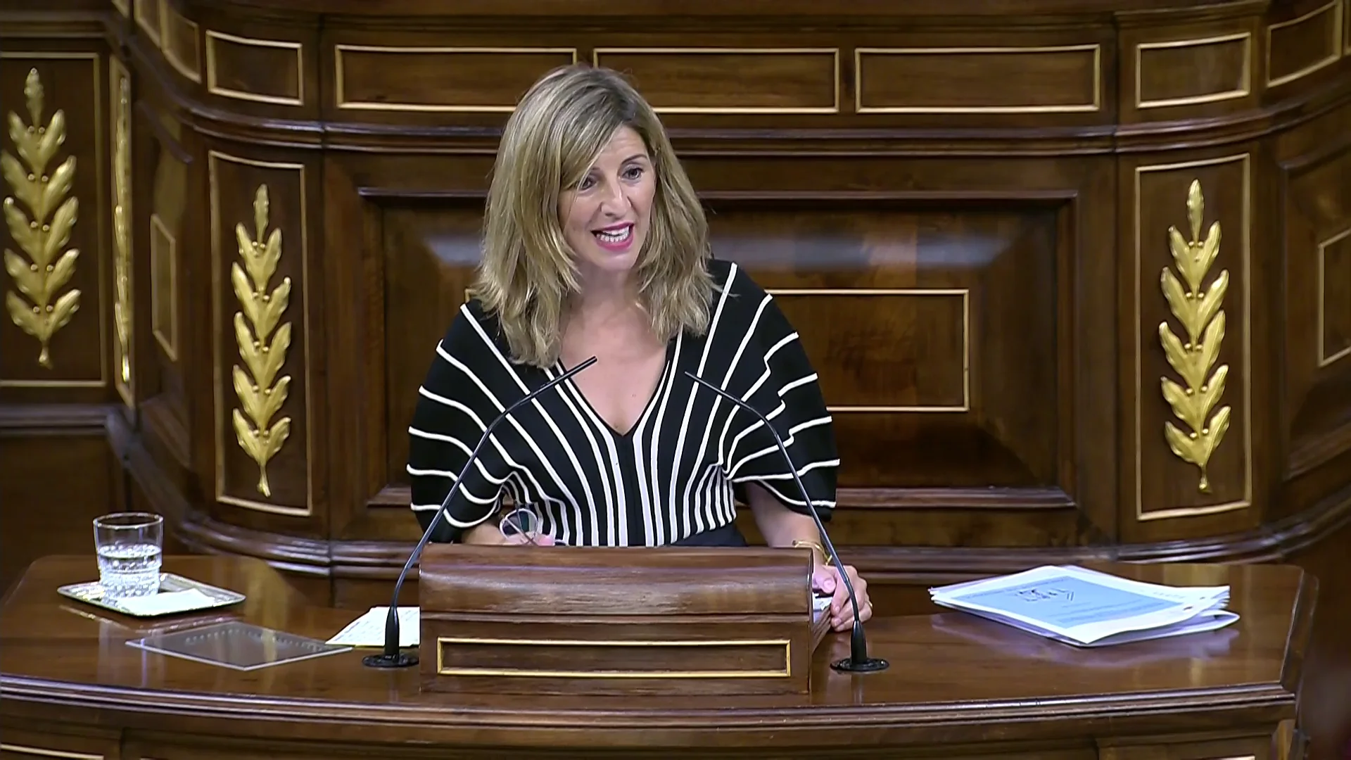 La respuesta de Yolanda Díaz al PP: "¿Recuerdan el sueño de Rajoy de que le gustaría un país con 20 millones de ocupados? Pues ya los tenemos" Los datos del paro