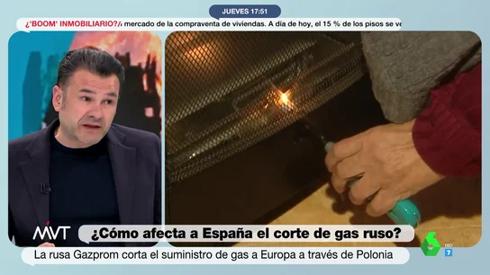 Iñaki López culpa a los gobiernos alemanes de su dependencia del gas ruso Iñaki López culpa a los gobiernos alemanes de su dependencia del gas ruso