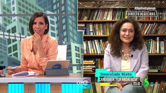 Inmaculada Nieto, en El Objetivo Inmaculada Nieto, en El Objetivo
