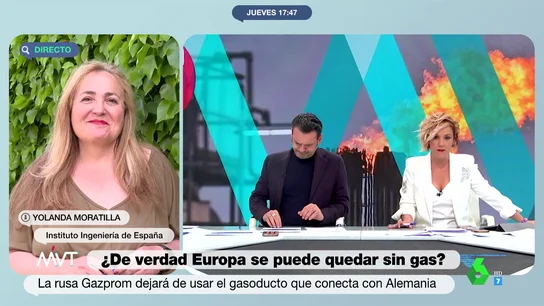 ¿Puede haber problemas de suministro de gas este invierno? La ingeniera Yolanda Moratilla responde en MVT ¿Puede haber problemas de suministro de gas este invierno? La ingeniera Yolanda Moratilla responde en MVT