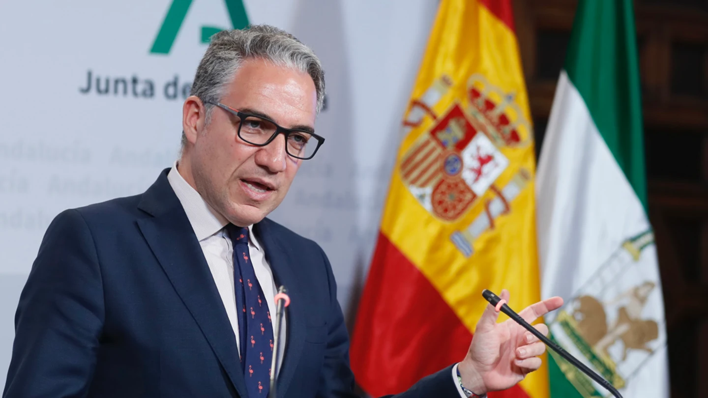 El coordinador general del PP y portavoz del Gobierno andaluz, Elías Bendodo, en una imagen de archivo El coordinador general del PP y portavoz del Gobierno andaluz, Elías Bendodo, en una imagen de archivo