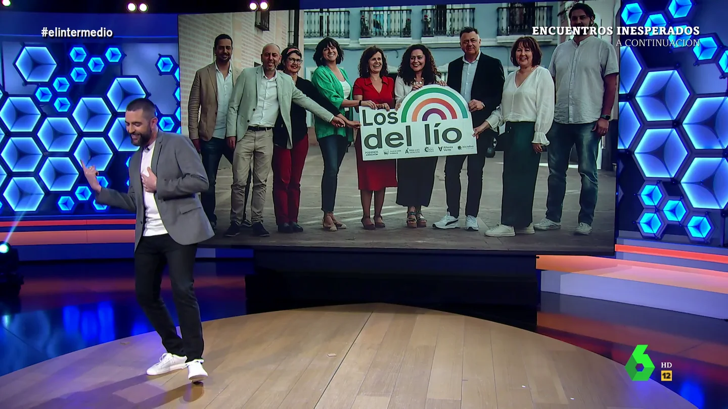 Dani Mateo propone otros nombres a Por Andalucía que capten mejor su esencia De 'Por los Pelos' a 'Los del Lío': Dani Mateo propone otros nombres a Por Andalucía que capten mejor su esencia