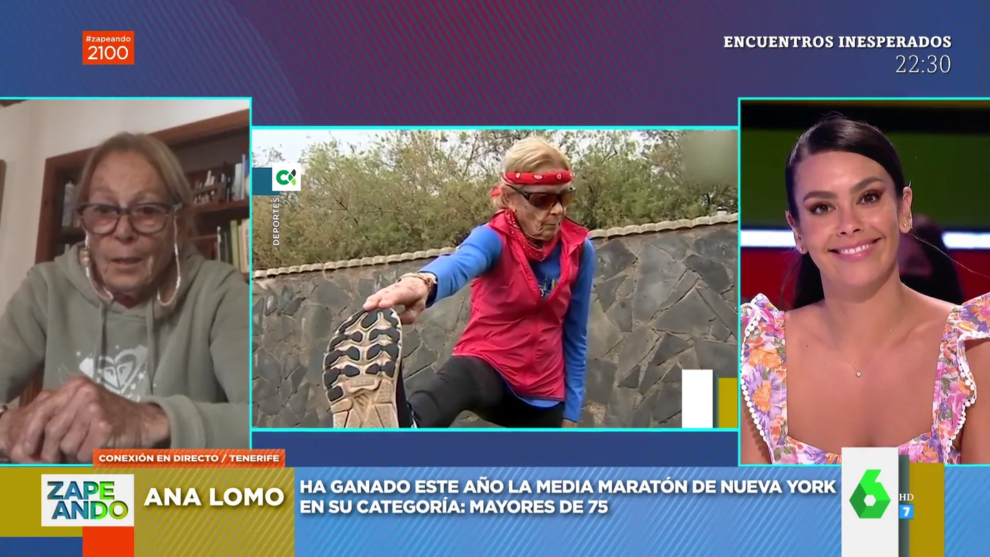 Ana Lomo ha ganado la Media Maraton de Nueva York para mayores de 75 años: Ana Lomo ha ganado la Media Maraton de Nueva York para mayores de 75 años: