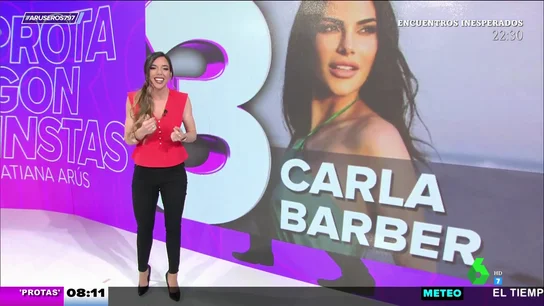 Carla Barber muestra en vídeo su cuerpo antes y después de su embarazo Carla Barber muestra en vídeo su cuerpo antes y después de su embarazo