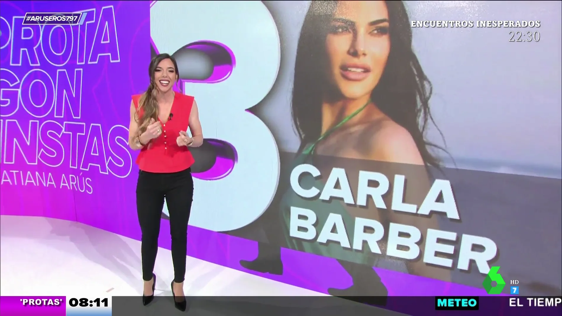 Carla Barber muestra en vídeo su cuerpo antes y después de su embarazo