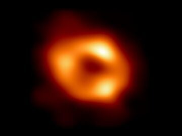 Primera imagen del agujero negro del centro de nuestra galaxia