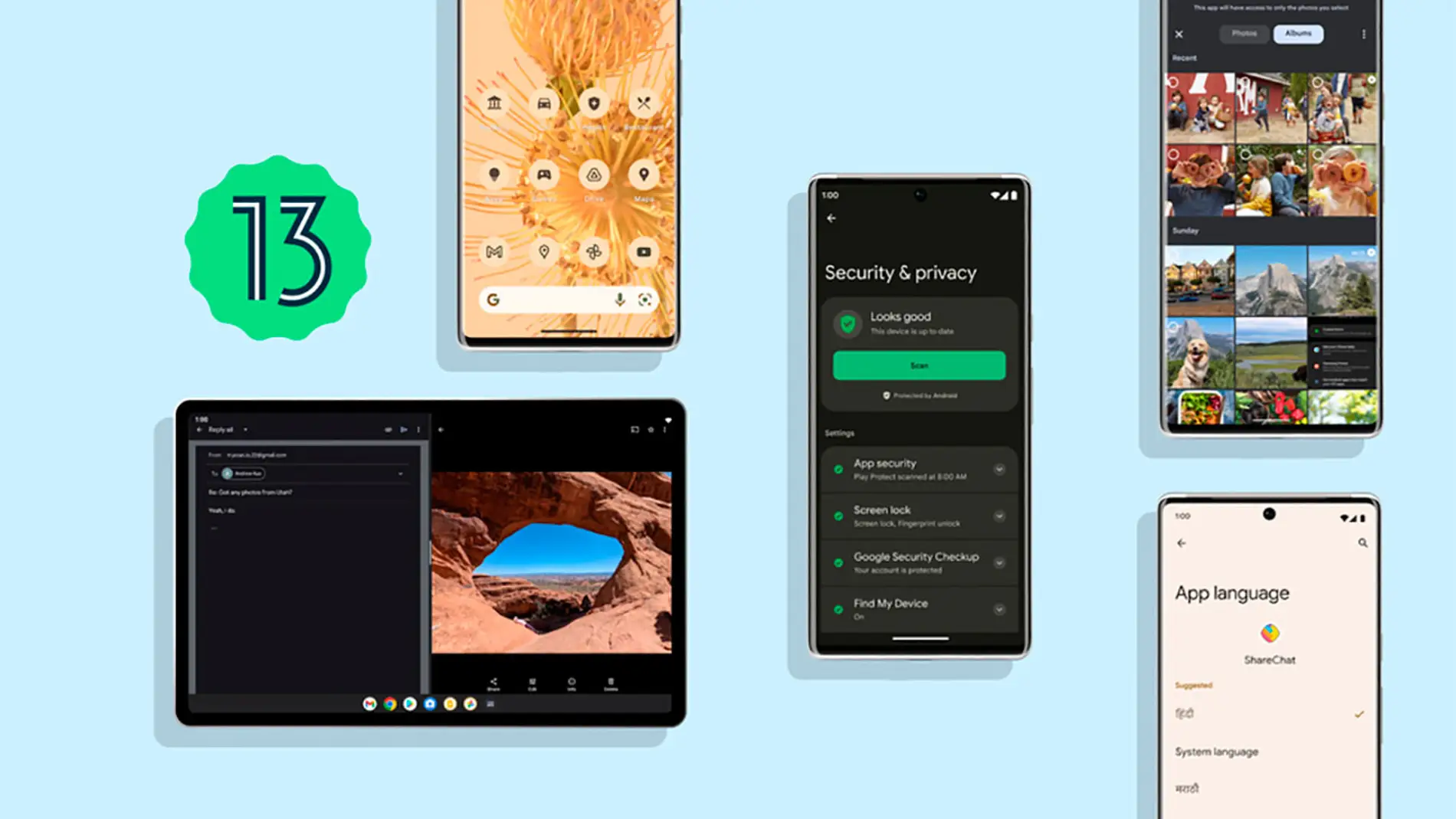 Android 13 ya es oficial, principales novedades y móviles compatibles