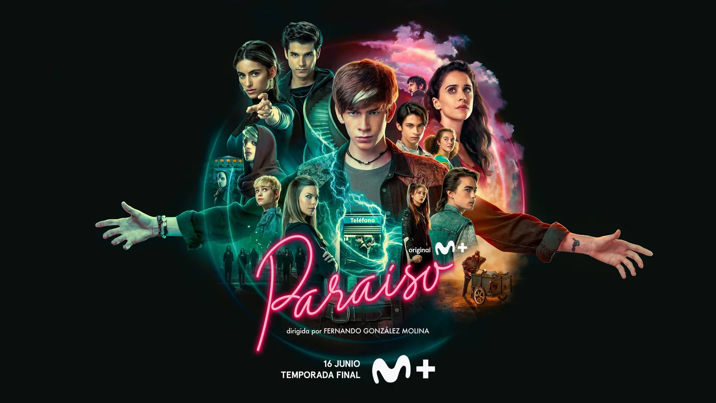 Cartel oficial de la última temporada de 'Paraíso'. Cartel oficial de la última temporada de 'Paraíso'.