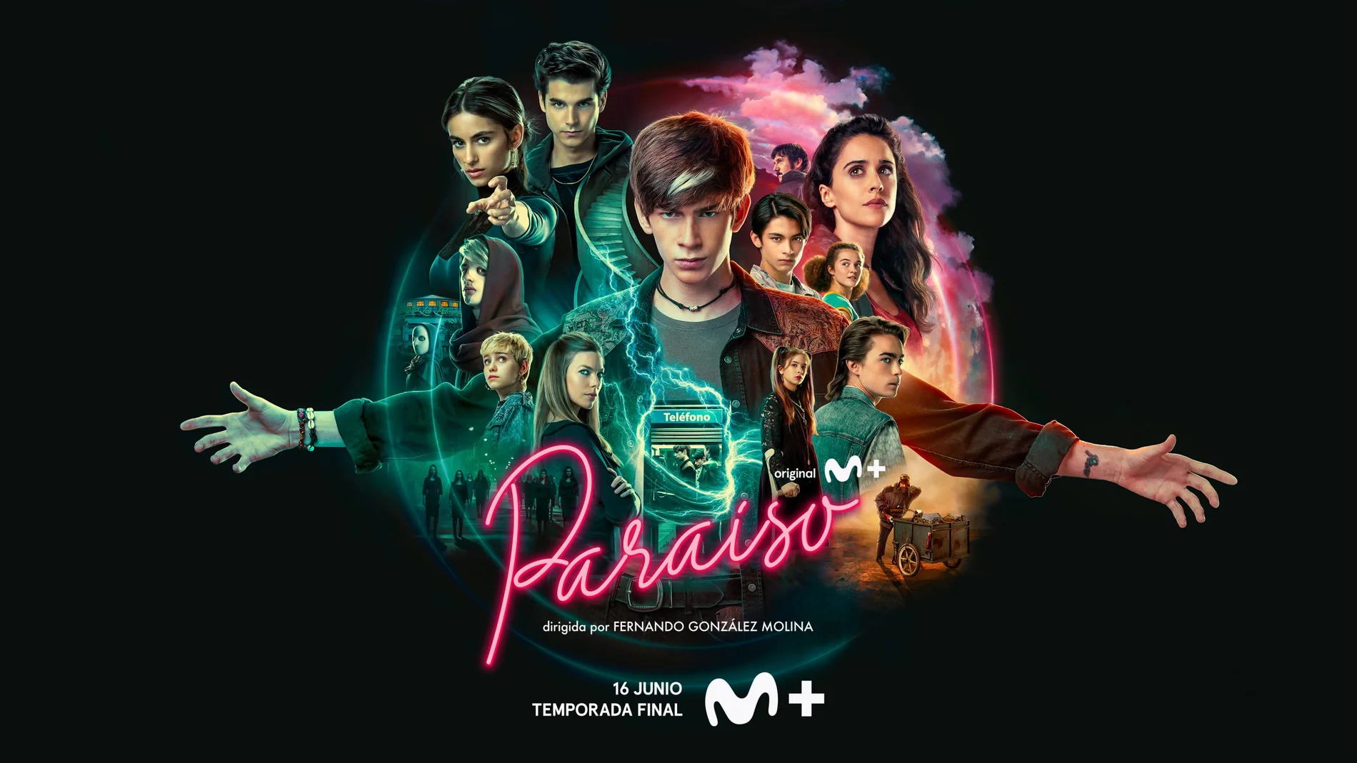 Cartel oficial de la última temporada de 'Paraíso'.