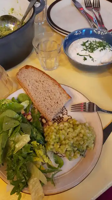 comida en Folkehuset Absalon Vesterbro, en Copenhague comida en Folkehuset Absalon Vesterbro, en Copenhague