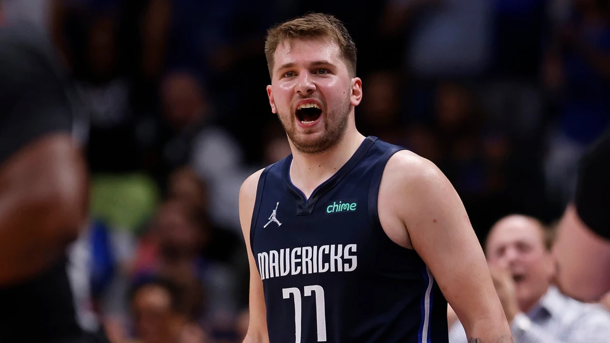 Luka Doncic, con los Mavs