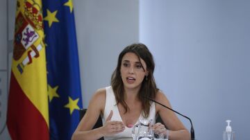 La ministra de Igualdad, Irene Montero