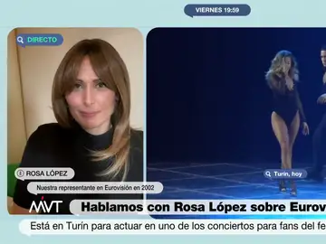 El pronóstico de Rosa López sobre el puesto de Chanel en Eurovisión: &quot;Tengo el &#39;feeling&#39;, lo está haciendo super bien&quot;