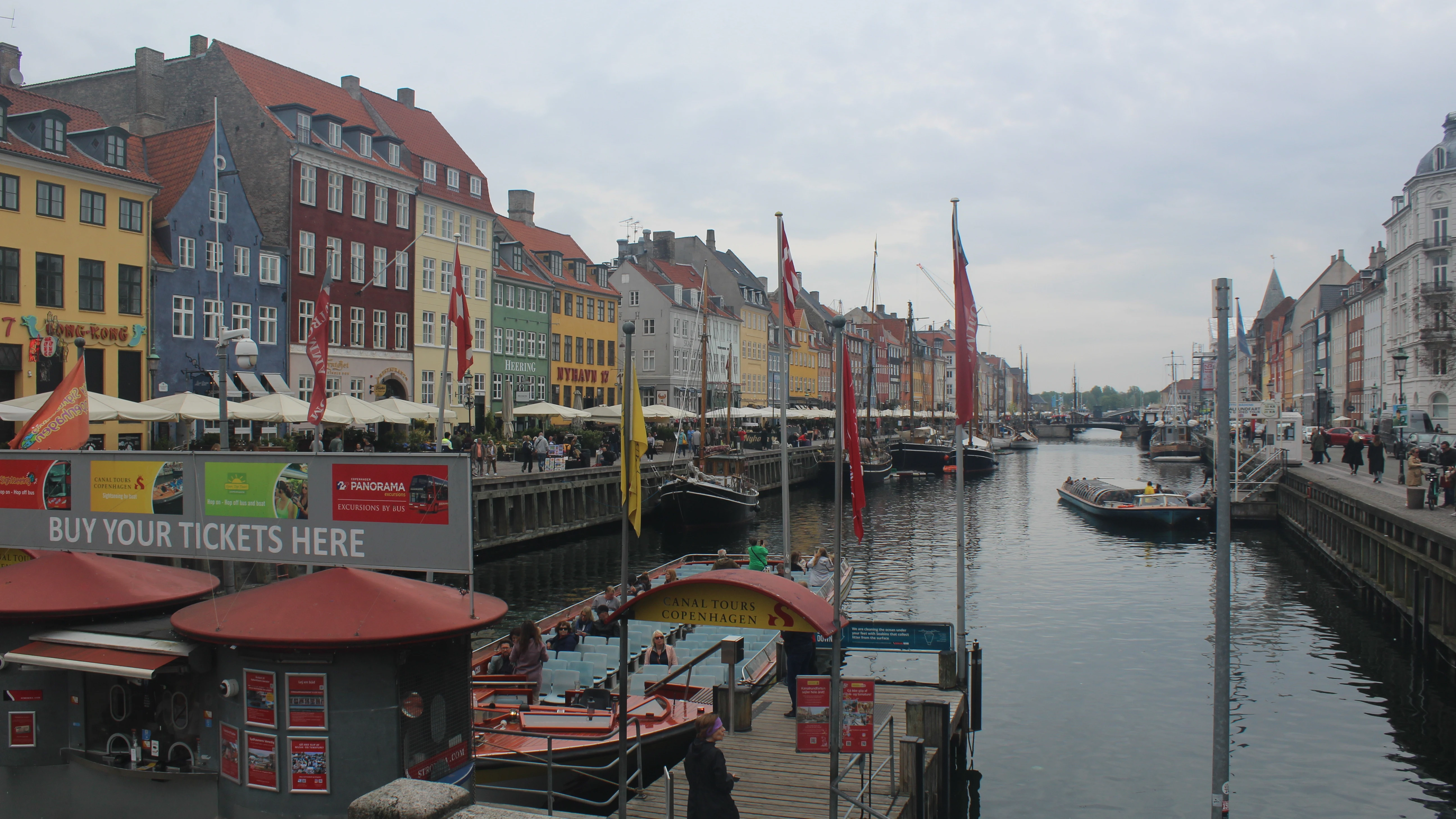 Nyhavn o 'puerto nuevo' en Copenhague