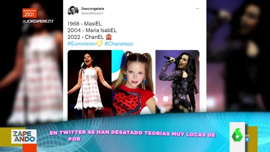 Las señales que apuntan a la victoria de Chanel en Eurovisión: estas son las teorías más virales de Twitter Las señales que apuntan a la victoria de Chanel en Eurovisión: estas son las teorías más virales de Twitter