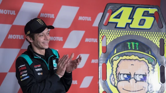 Valentino Rossi, en Petronas Valentino Rossi, en Petronas