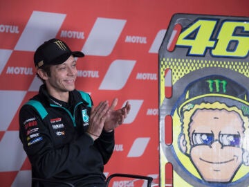 Valentino Rossi, en Petronas